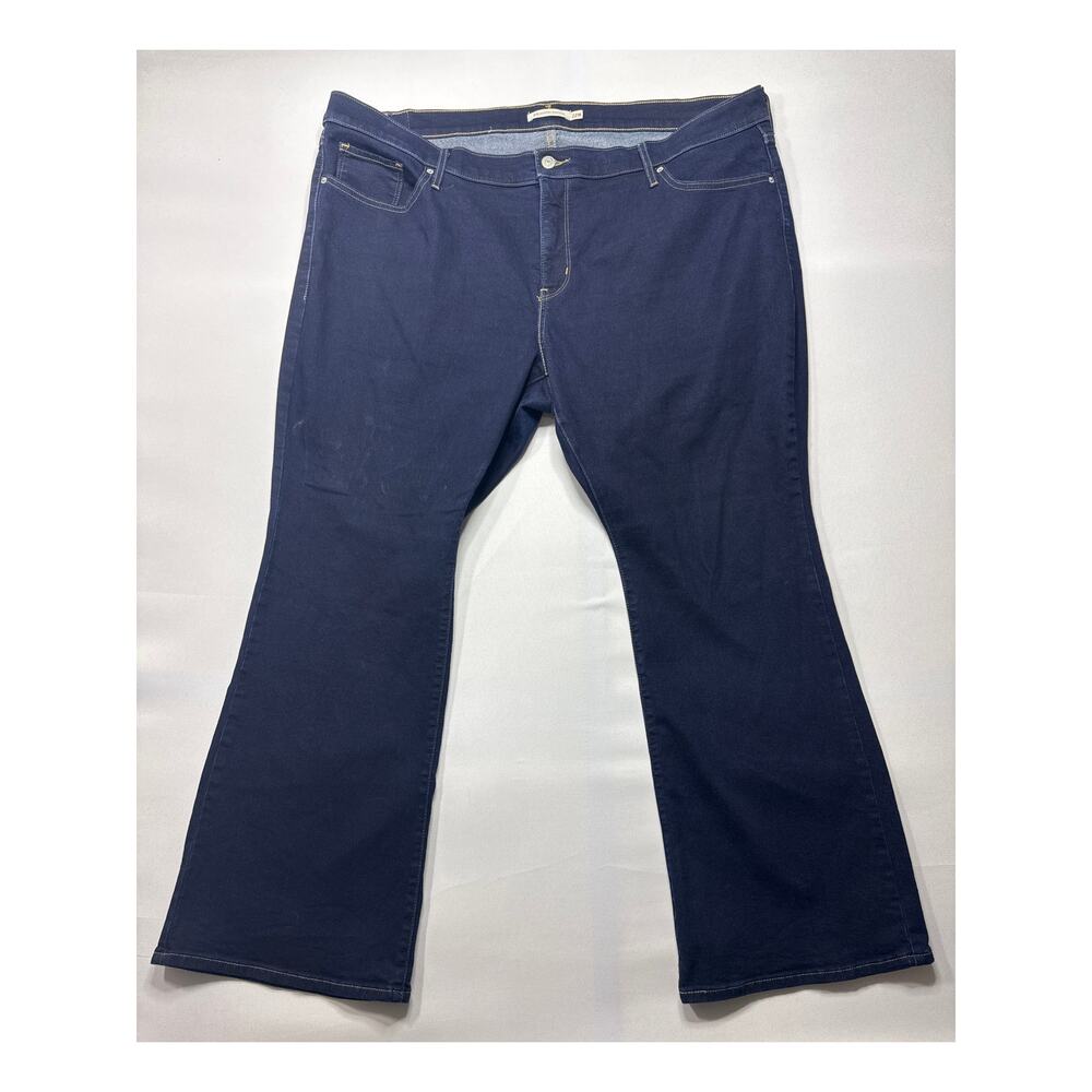 Levi's‎ 315 Women's Shaping Bootcut Dark Wash Blue Jeans - Size 22W (43x29)